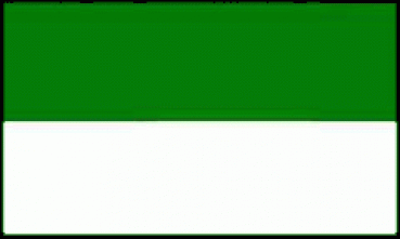 Flagge Schützenvereine (grün/weiß gestreift) 150 x 90 cm