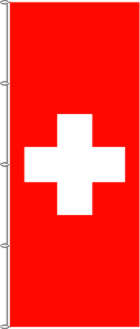 Flagge Schweiz 400 x 150 cm