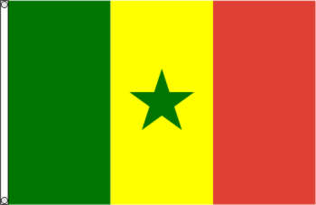 Flagge Senegal 150 x 90 cm