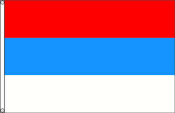 Flagge Serbien 150 x 90 cm