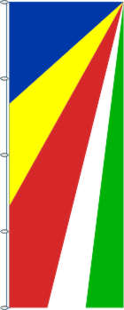 Flagge Seychellen 500 x 150 cm