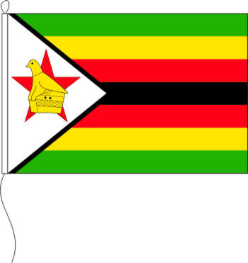 Flagge Simbabwe 80 x 120 cm