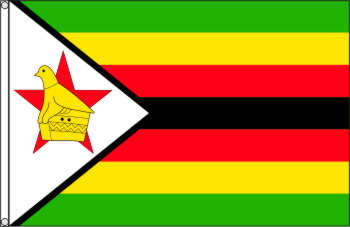 Flagge Simbabwe 150 x 90 cm