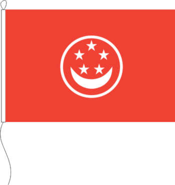 Flagge Singapur Handelsflagge 120 x 200 cm