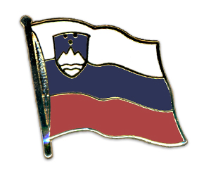 Anstecknadel Slowenien (VE 5 Stück) 2,0 cm