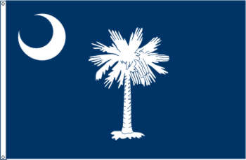 Flagge South Carolina (USA) 150 x 90 cm