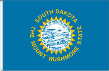 Flagge South Dakota (USA) 150 x 90 cm