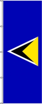 Flagge St. Lucia 200 x 80 cm Marinflag