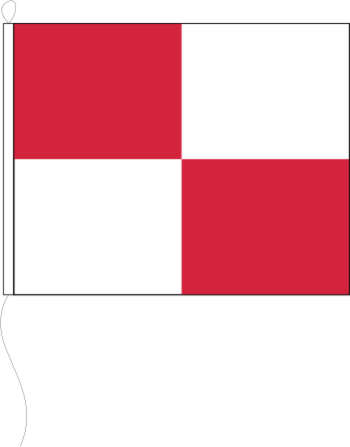 Signal Flagge U  70 x 84 cm