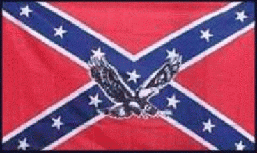 Flagge US Südstaaten mit Adler 150 x 90 cm