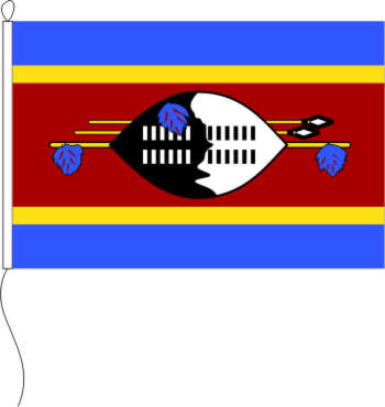 Flagge Swasiland 80 x 120 cm