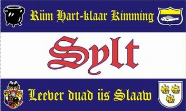 Flagge Sylt Rüm Hart - Leeber duad 120 x 200 cm