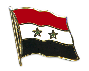 Anstecknadel Syrien (VE 5 Stück) 2,0 cm