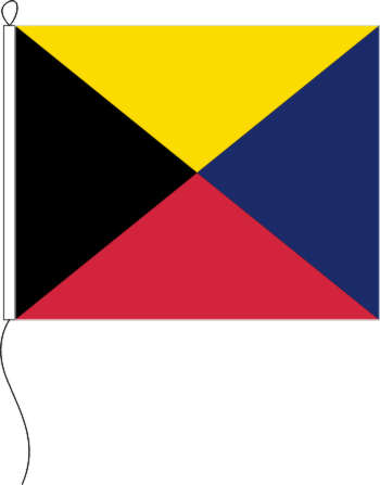Signal Flagge Z 30 x 36 cm