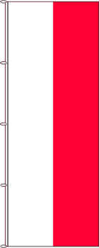 Hochformatflagge Thüringen ohne Wappen   80 x 200 cm Marinflag