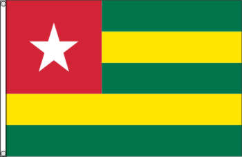 Flagge Togo 150 x 90 cm