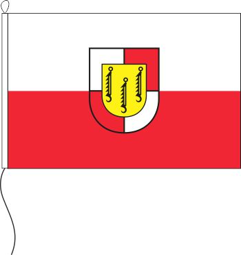 Fahne Flagge Spanien mit Wappen 30x45 cm mit Stab