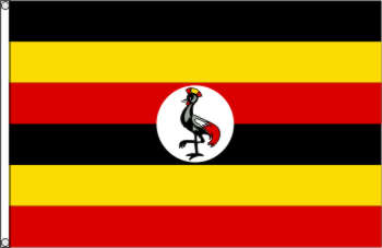 Flagge Uganda 150 x 90 cm