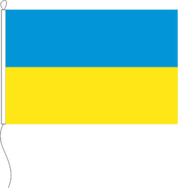 Flagge Ukraine 20 x 30 cm