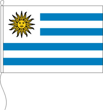 Flagge Uruguay 30 x 20 cm Marinflag