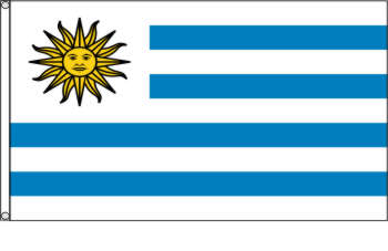 Flagge Uruguay 150 x 90 cm