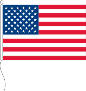 Flaggenfritze® Tischflagge USA 10x15 cm 