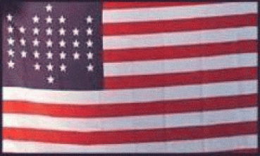 Flagge USA 33 Stars 150 x 90 cm
