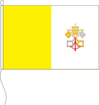 Flagge Vatikan 30 x 20 cm Marinflag