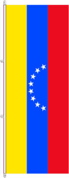 Flagge Venezuela 200 x 80 cm Marinflag