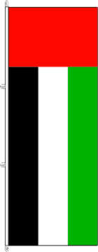 Flagge Vereinigte Arabische Emirate 200 x 80 cm Marinflag