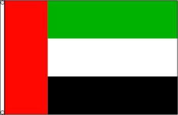 Flagge Ver. Arabische Emirate 90 x 150 cm