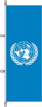 Flagge Vereinte Nationen 200 x 80 cm Marinflag
