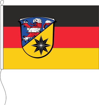 Flagge Landkreis Waldeck-Frankenberg 20 x 30 cm Marinflag