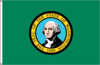 Flagge Washington (USA) 90 x 150 cm