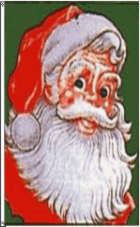Hochformatflagge Weihnachtsmann 150 x 90 cm Polyester
