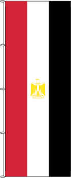 Flagge Ägypten 500 x 150 cm