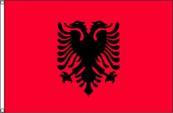 Flagge Albanien 90 x 150 cm