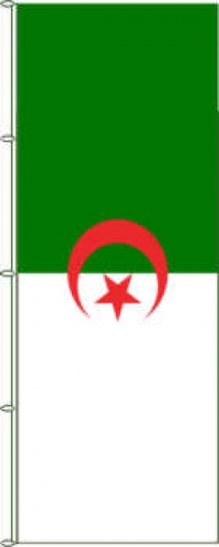 Flagge Algerien 500 x 150 cm