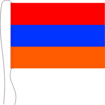 Tischflagge Armenien 15 x 25 cm