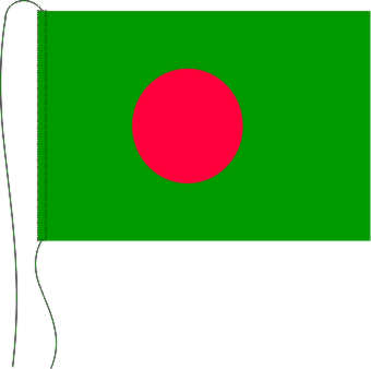 Tischflagge Bangla Desh 15 x 25 cm