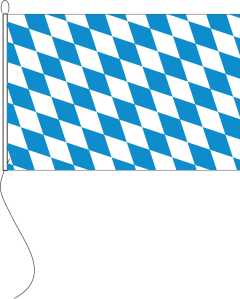 Flagge Bayern Raute  120 x 80 cm Marinflag M/I