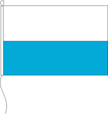 Flagge Bayern weiß-blau ohne Wappen 70 x 100 cm