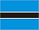 Flagge Botswana - Restposten 100 x 150 cm
