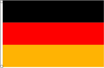 Motorsportflagge Deutschland 90 x 60 cm