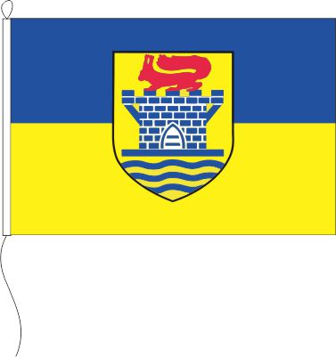Flagge Stadt Eckernförde 40 x 60 cm Marinflag