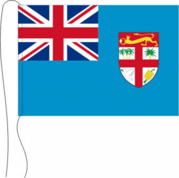 Tischflagge Fidschi 15 x 25 cm