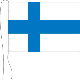 Tischflagge Finnland 15 x 25 cm