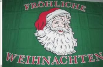 Flagge Fröhliche Weihnachten 90 x 150 cm