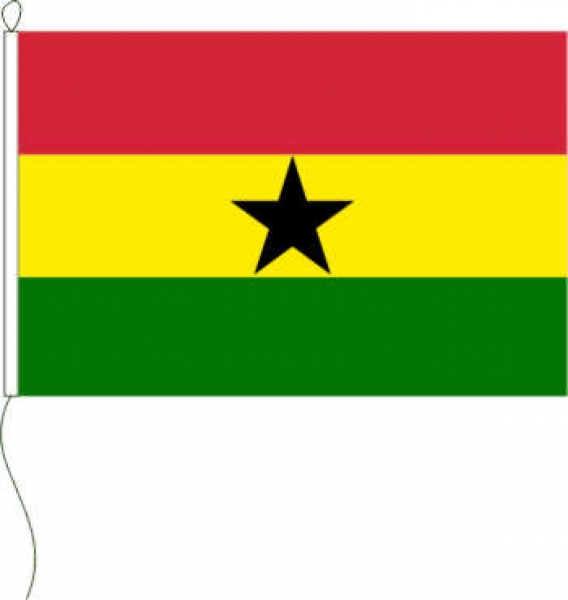 Flagge Ghana 200 x 300 cm Marinflag M/I