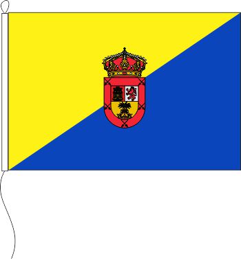 Flagge Gran Canaria 150 x 225 cm